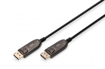 DisplayPort AOC Hybrid Glasfaserkabel, UHD 8K, 20 m 