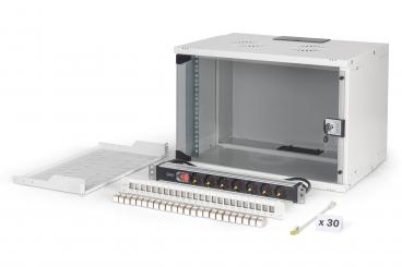 Netzwerk-Set SOHO Pro, 483 mm (19") - 7HE, 540 x 400 mm (B x T) 