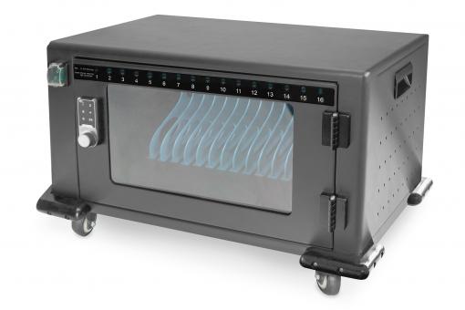 Mobiler Ladeschrank für 16 Tablets bis 13 Zoll, USB- C 