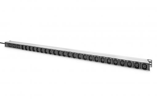 Basis IT PDU, 1-phasig 16A, 24 x C13, 3 x C19, 3 m Zuleitung, IEC 60309 16 A Stecker 